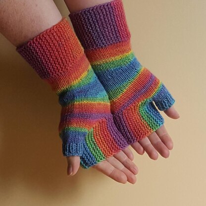 Rainbow Mitts