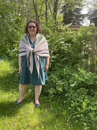 Lilac Shawl