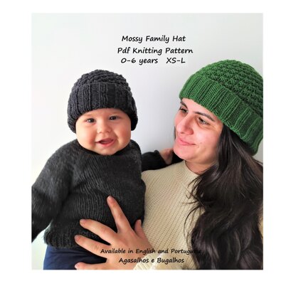 Mossy Family Hat | 0-6y years XS-L