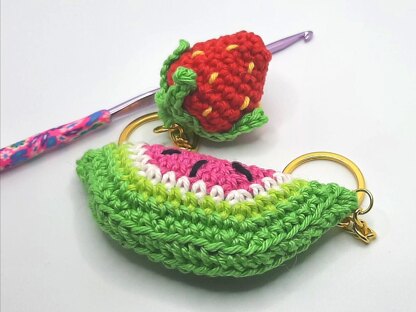 Amigurumi Watermelon & Strawberry