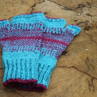 Reflections at Sunset - knitting pattern