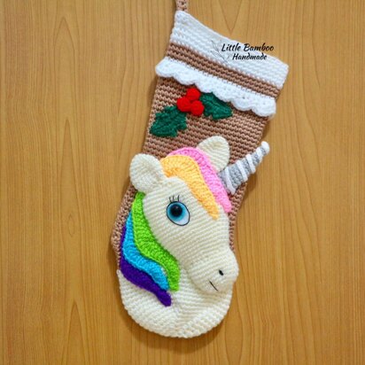 Unicorn Christmas Stocking