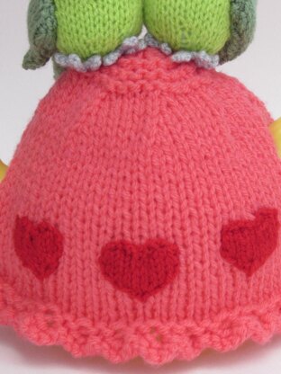 Lovebirds Tea Cosy Knitting Pattern