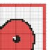 C2C Beginner-friendly Red Smiling Heart Blanket Crochet Pattern
