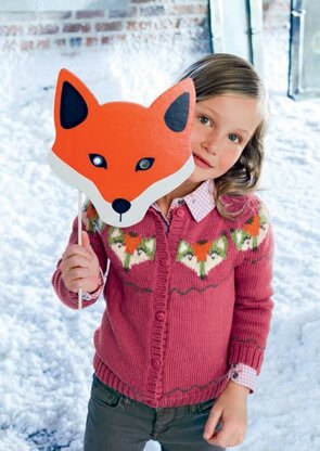 Fox Cardigan in Bergere de France Ideal - 42815