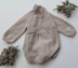 Ivory Baby Romper | 0-24 months