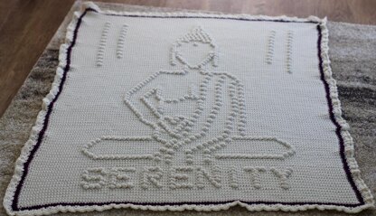 Serenity Buddha Afghan