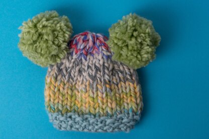 Quick Knit Newborn Beanie Hat