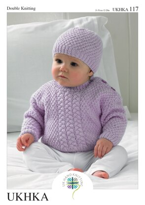 UKHKA 117 Sweaters, Hat and Scarf - UKHKA117pdf - Downloadable PDF