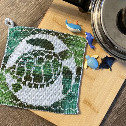 Sea Turtle Potholder