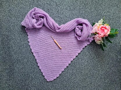 Crochet Belle Victorian Shawl Pattern