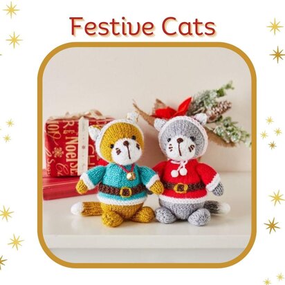 Festive cats