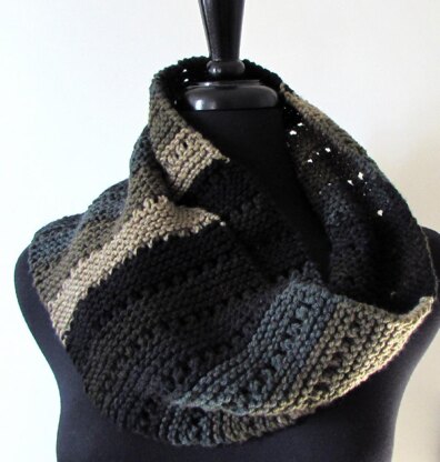 Dotted Stripes Scarf