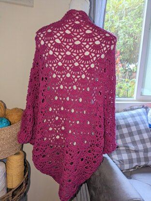 Passion Crochet Lace Shrug - Pattern