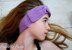 Headband Style Ear Warmer with Bow (3 sizes to fit child-adult)
