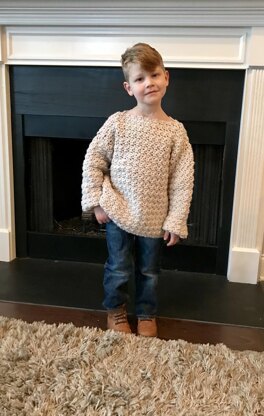 Super Cozy Pullover Crochet Pattern