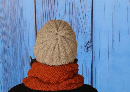 Seeded Rib Knit Hat