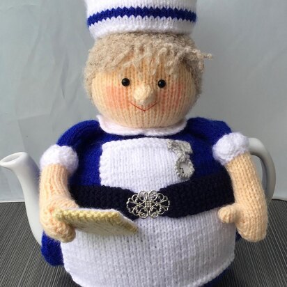 Maggie the nurse tea cosy.