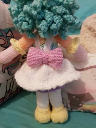 Pastel Unicorn doll