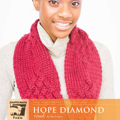 Hope Diamond Cowl in Juniper Moon Herriot Great - Downloadable PDF