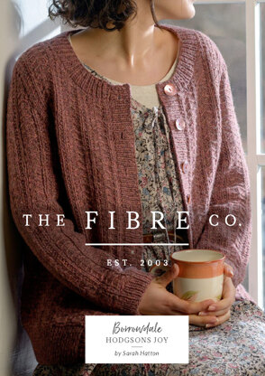 Hodgsons Cardigan Joy in The Fibre Co. Lore - Downloadable PDF