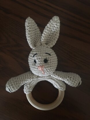 Baby Bunny Rattle