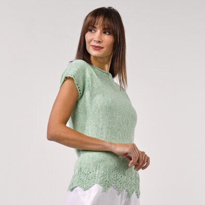 Stacy Charles Fine Yarns Leah Tee PDF