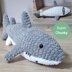 Shannon the Shark - US Terminology - Amigurumi