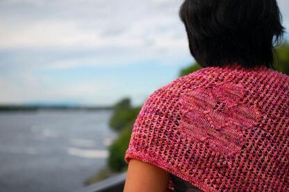 Hibiscus Shawl