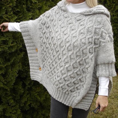 Perfect Poncho - knitting pattern
