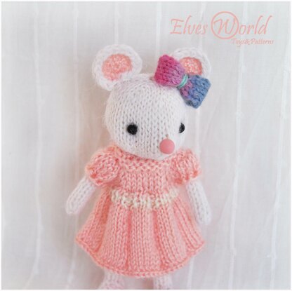 Baby girl mouse Valentine