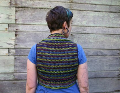 Tricolor Shrug