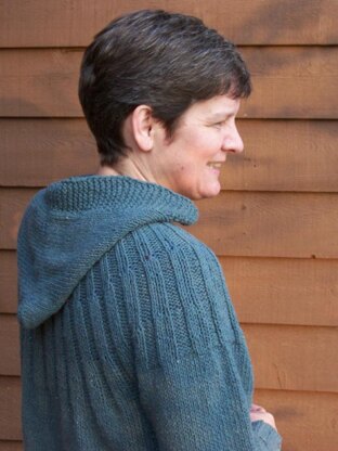 Rib Tickler Hoodie -- the worsted version