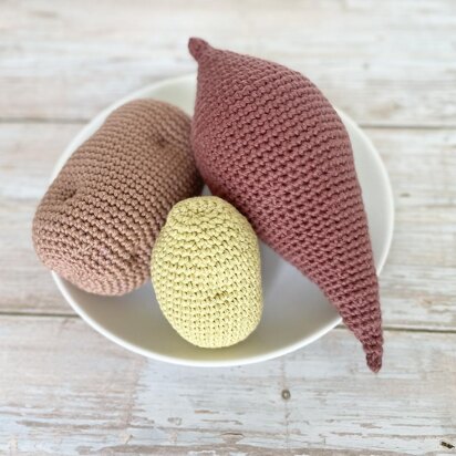 Potato Trio Amigurumi