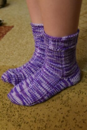 Toasty Toes 40 Peg Loom Knit Socks