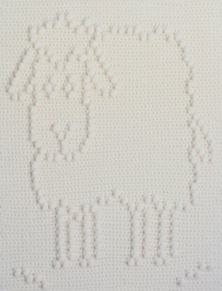 Sheep Baby Blanket