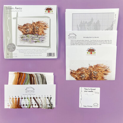 Bothy Threads Blown Away Cross Stitch Kit