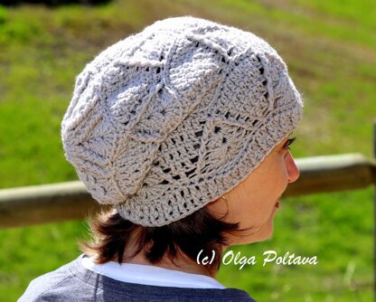 Textured Slouchy Hat