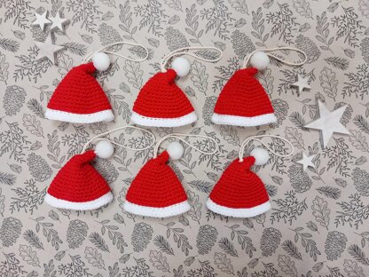 Mini Santa Hats