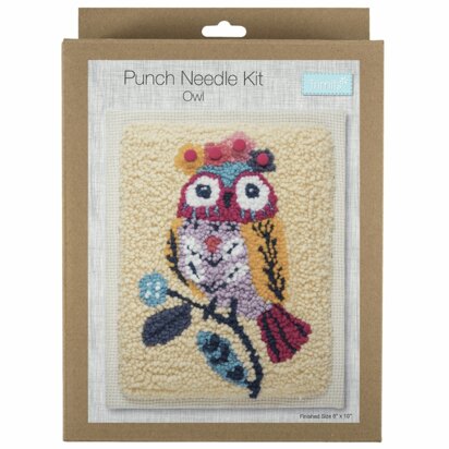 Trimits Owl Punch Needle Kit