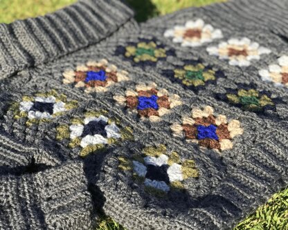 Revival - granny square jumper