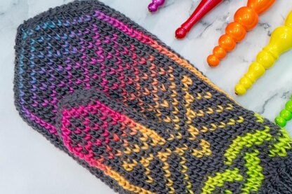 Unicorn Crochet Mittens