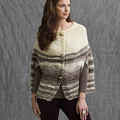 Alpine Cape in Tahki Yarns Montana