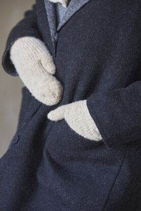 Brisé Hat & Mittens in Berroco Pirouette - Downloadable PDF