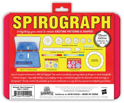 Patch Products Spirograph Retro Design Tin Set - Retro