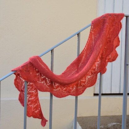 Ikaria shawlette