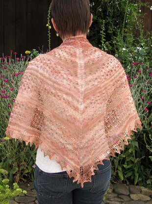 Blackberry Mist Shawl