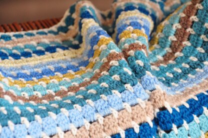 Granny Block Baby Blanket