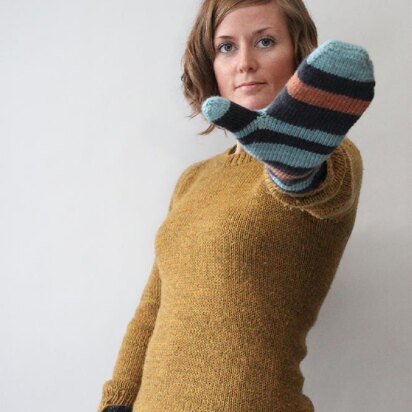 LINDEN Mittens - knitting pattern