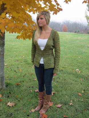 Autumn Foliage Cardi-Coat